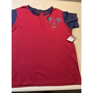 Rue21 Disney Mickey Mouse Graphic T-Shirt Red Navy Blue XL MYSJO129K11 NEW